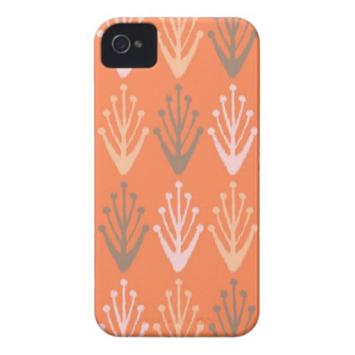 Tribal abstract primitive chevron branch Aztec iPhone 4 Cases