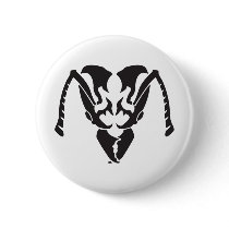 tribal-ant_black buttons by thelocksmith tribal-ant_black buttons