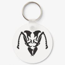 tribal-ant_black keychains by thelocksmith tribal-ant_black keychains