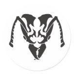 tribal-ant_black stickers