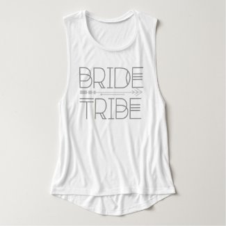 Tribal Arrow Bride Tribe | Wedding Party| Tank