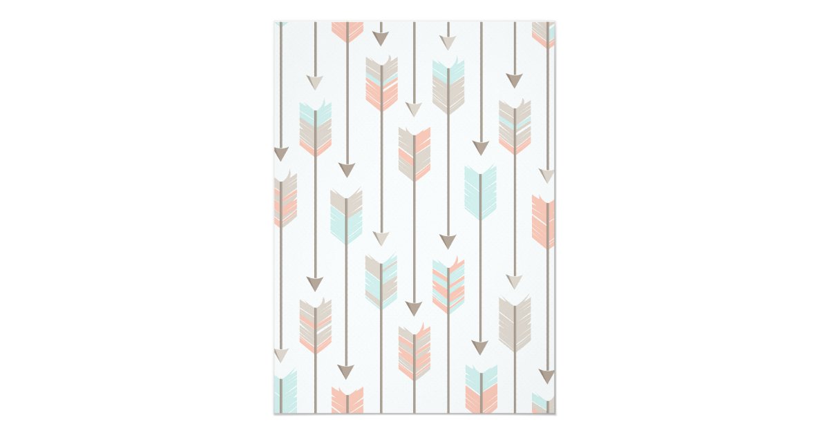 Tribal Arrows Baby Shower Invitation | Zazzle