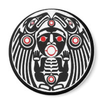 Tribal Art The Uncivilized World magnets