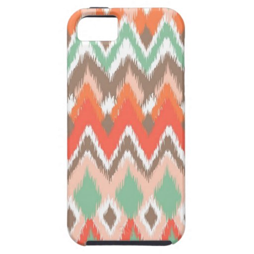 Tribal aztec chevron zig zag stripes chic pattern iPhone 5 case