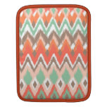Tribal aztec chevron zig zag stripes chic pattern iPad sleeve