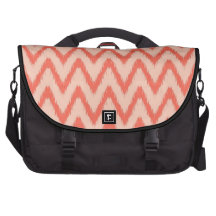 Tribal aztec chevron zig zag stripes ikat pattern commuter bag