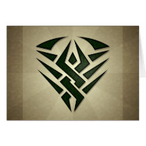 Tribal Badge Card