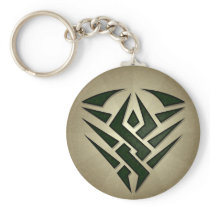 Tribal Badge Keychain keychains