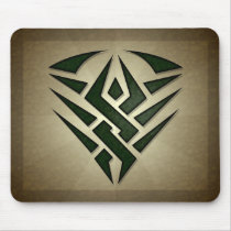 Tribal Badge Mousepad mousepads