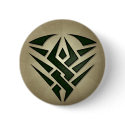 Tribal Badge Round Button