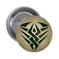 Tribal Badge Round Button buttons