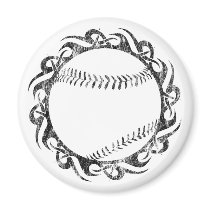 tribal baseball magnets