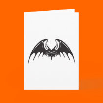 tribal bat design cards