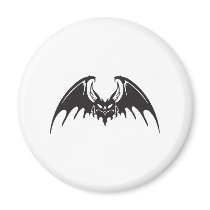 tribal bat design magnets