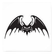 tribal bat design posters