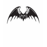 tribal bat design shirt