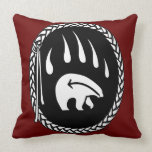 Tribal Bear Art Pillow First Nations Bears Pillow