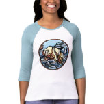 Tribal Bear Art Womens Jersey Polar Bear Shirts