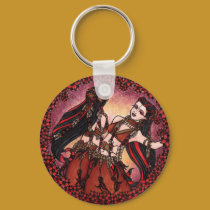 Tribal Belly Dancers keychains by LacyChenault Tribal Belly Dancers keychains