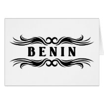 Tribal Benin Greeting Cards