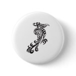 Tribal Bird Tattoo Design buttons