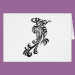Tribal Bird Tattoo Design