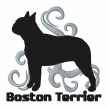 Tribal Boston Terrier Polo Shirt