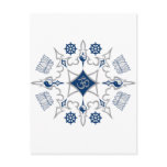 Tribal Buddhist Symbols Post Card