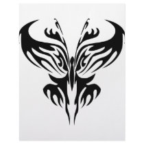 Tribal Butterfly Art  #029 letterhead