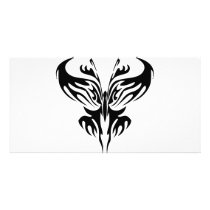 Tribal Butterfly Art  #029 Picture Card