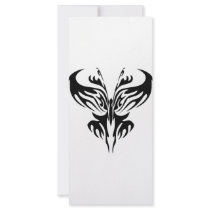 Tribal Butterfly Art #029 rack cards by Mustang_Lady Tribal Butterfly Art #029 rack cards