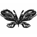 Tribal Butterfly embroidered shirts