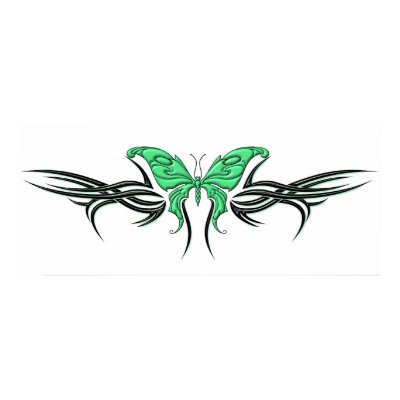 Tribal Butterfly Poster by VisualParadox