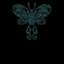 Tribal Butterfly SDD Ladies Tank Top t-shirts