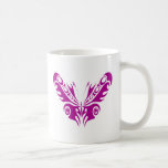 Tribal Butterfly Tattoo Design Coffee Mugs