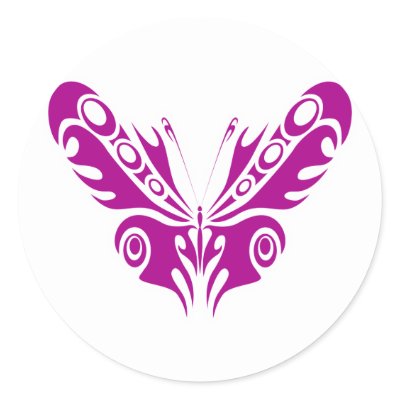 picture of butterfly tattoo. Tribal Butterfly Tattoo Design