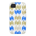 Tribal chevron geometric abstract arrow pattern Case-Mate iPhone 4 covers