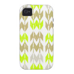 Tribal chevron geometric abstract arrow pattern vibe iPhone 4 cases