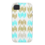 Tribal chevron geometric abstract arrow pattern iPhone 4/4S case