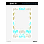 Tribal chevron geometric abstract arrow pattern decals for NOOK