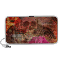 luminaart, byluminaart, speakers, tribal art, iphone, ipad, laptop, custom speakers, chic, music, black and white, [[missing key: type_doodl]] with custom graphic design