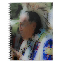 'Tribal Chief in Ceremony' Notebook