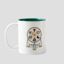 Tribal Coffee Mug by Rakehel Tribal Coffee Mug