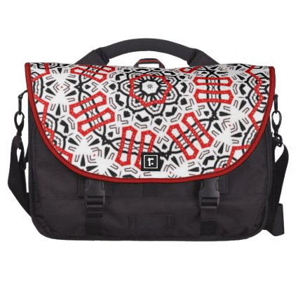 Tribal contemporary commuter bag