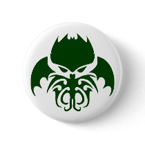 Tribal Cthulhu Buttons
