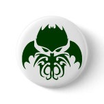 Tribal Cthulhu Buttons