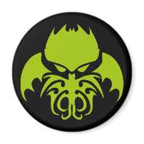 Tribal Cthulhu Refrigerator Magnet