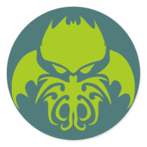 Tribal Cthulhu Stickers
