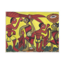 Tribal Dance postcards