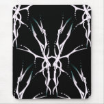 Tribal Deer Skull Tattoo Fantasy Digital Collage mousepads